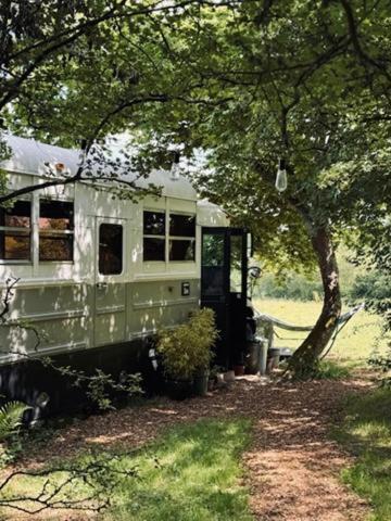 American School Bus Retreat With Hot Tub In Sussex Meadow Uckfield Luaran gambar